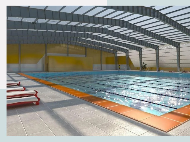 Строительство крытых бассейнов в Лесозаводске