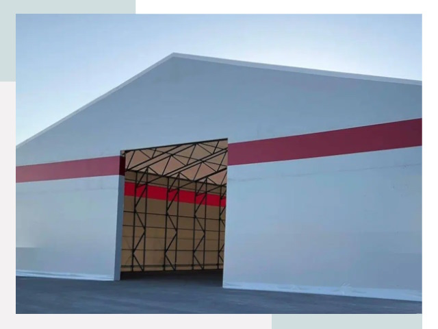 Быстровозводимые ангары в Лесозаводске
