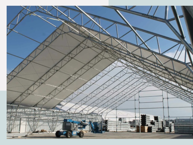 Каркасно-тентовые сооружения от СтальСтрой-Лсз по цене 620 руб.
