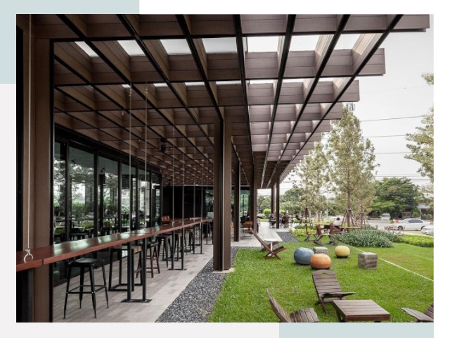 Летние веранды для кафе в Лесозаводске