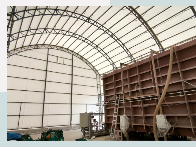 Оснащение ангаров в Лесозаводске от 620 руб. - Надежно и быстро