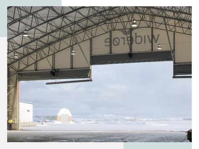 Ворота для ангаров в Лесозаводске