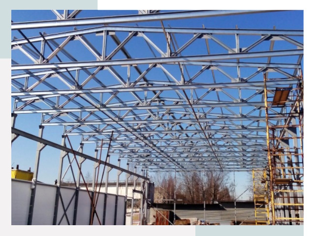 Металлокаркасы для складов в Лесозаводске