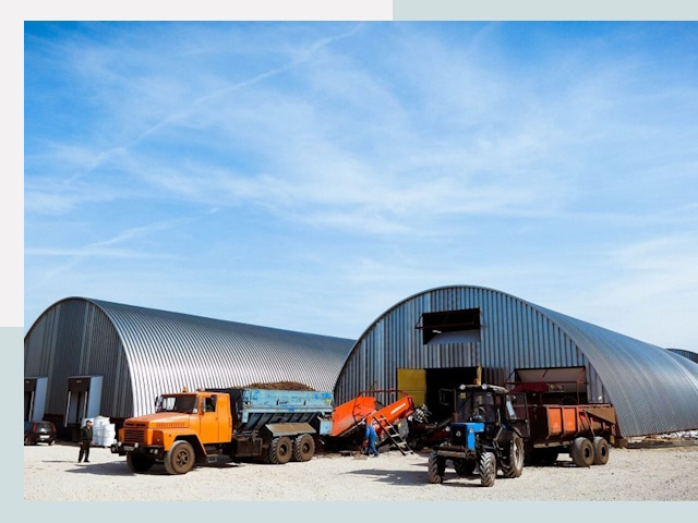 Ангары для спецтехники в Лесозаводске